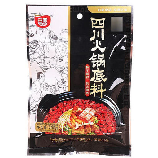 图片 白家 四川火锅底料 200g