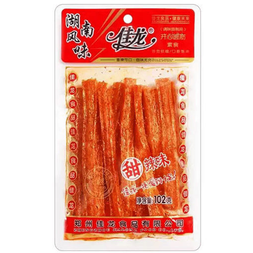 图片 佳龙 开心面筋 甜辣味 112g 日期见内页