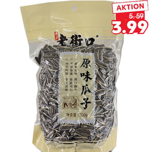 图片 老街口 原味瓜子 家庭装 300g 