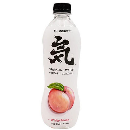 图片 元气森林 气-苏打气泡水 白桃味 480ml