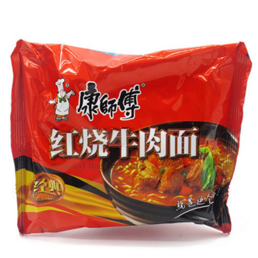 图片 康师傅方便面 红烧牛肉面 103g 日期见内页