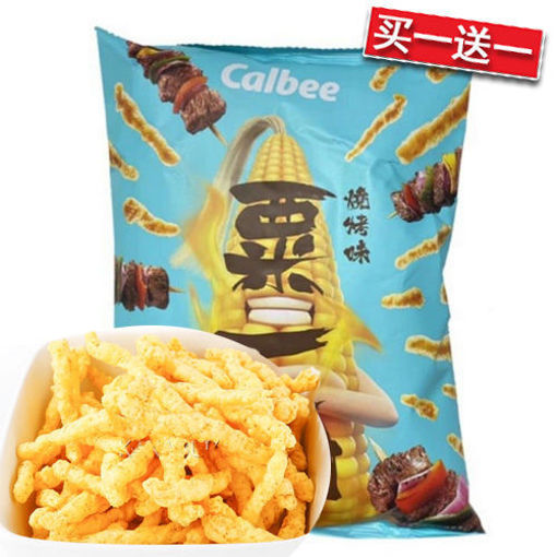 图片 买一送一! 卡乐B 粟一烧 BBQ烧烤味 80g 日期见内页