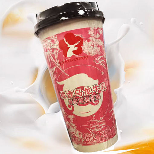 图片 鹿角巷 桃香乌龙牛乳茶 93g 