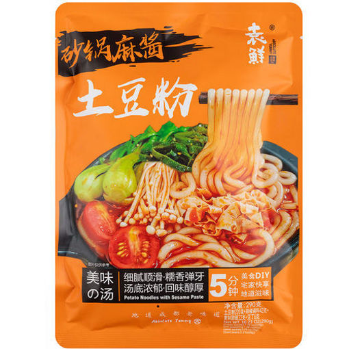 图片 袁鲜 砂锅麻酱土豆粉 290g  日期见内页