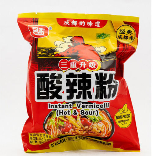 图片 白家陈记方便粉丝 酸辣粉 105g (整箱拍20包)