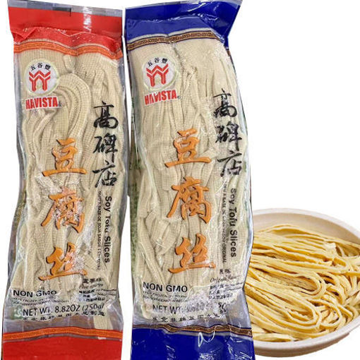 图片 高碑店 原味豆腐丝 250g (冷冻)
