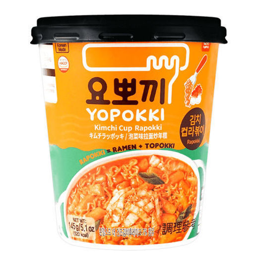 图片 韩国Yopokki 拉面年糕 泡菜味 145g