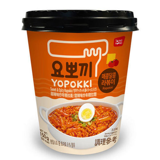 图片 韩国Yopokki 拉面年糕 甜辣味 145g